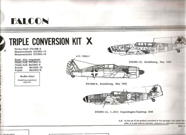 Falcon FNC010 1:48 Two seat conversions