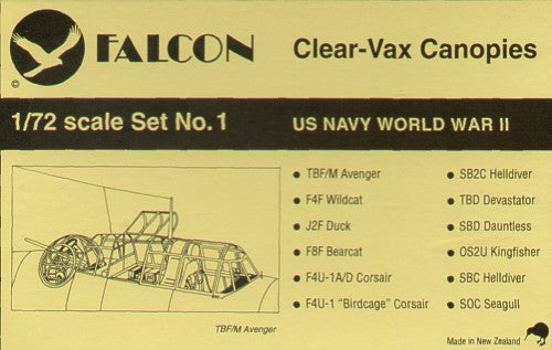 Falcon FNCV0172 1:72 USN WWII part 1