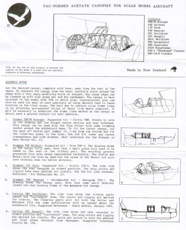 Falcon FNCV0172 1:72 USN WWII part 1