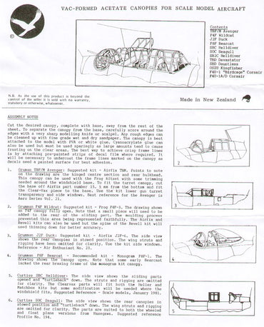 Falcon FNCV0172 1:72 USN WWII part 1