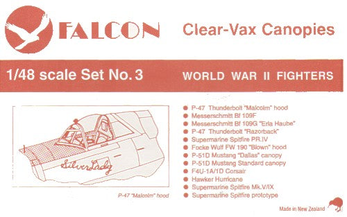 Falcon FNCV0348 1:48 WWII Fighters