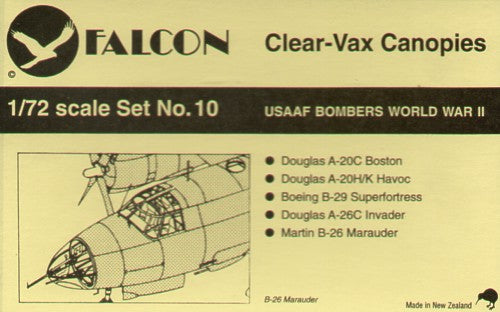 Falcon FNCV1072 1:72 USAAF Bombers WWII