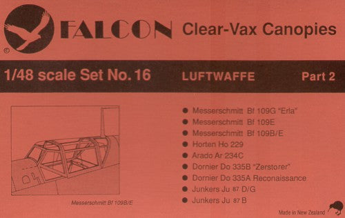 Falcon FNCV1648 1:48 Luftwaffe part 2
