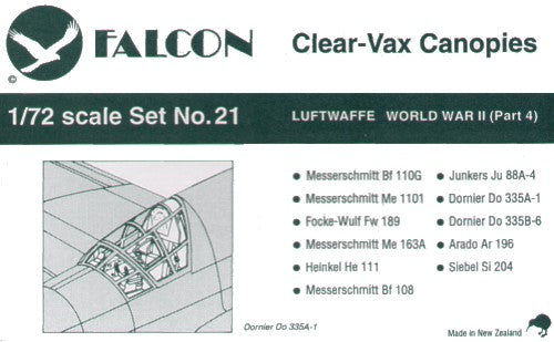 Falcon FNCV2172 1:72 Luftwaffe WWII Part 4
