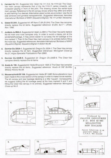 Falcon FNCV2172 1:72 Luftwaffe WWII Part 4