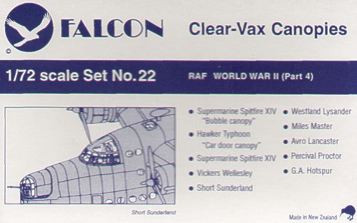 Falcon FNCV2272 1:72 RAF WWII Part 4