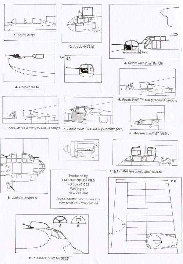 Falcon FNCV2972 1:72 Luftwaffe part 6