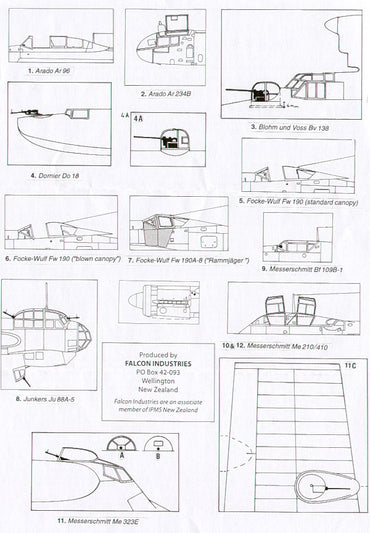 Falcon FNCV2972 1:72 Luftwaffe part 6