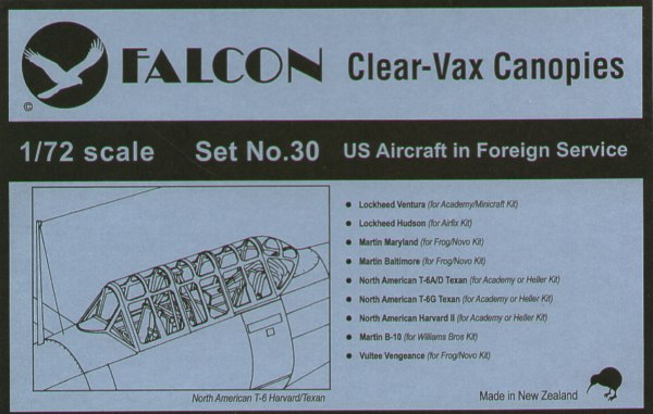 Falcon FNCV3072 1:72 US Aircraft in Foreign Service