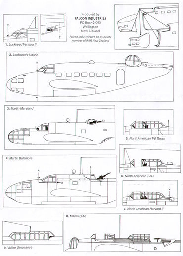 Falcon FNCV3072 1:72 US Aircraft in Foreign Service