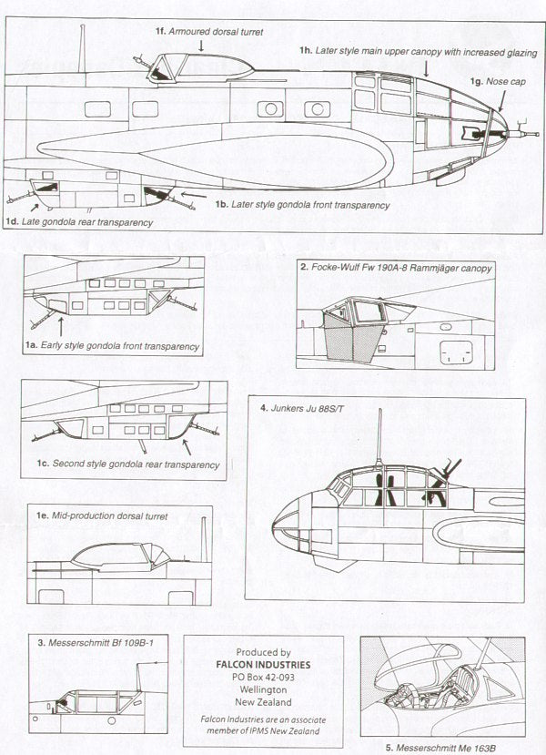 Falcon FNCV3848 1:48 Luftwaffe WWII part 4