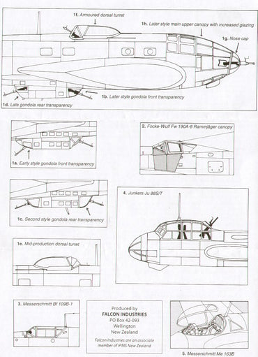 Falcon FNCV3848 1:48 Luftwaffe WWII part 4