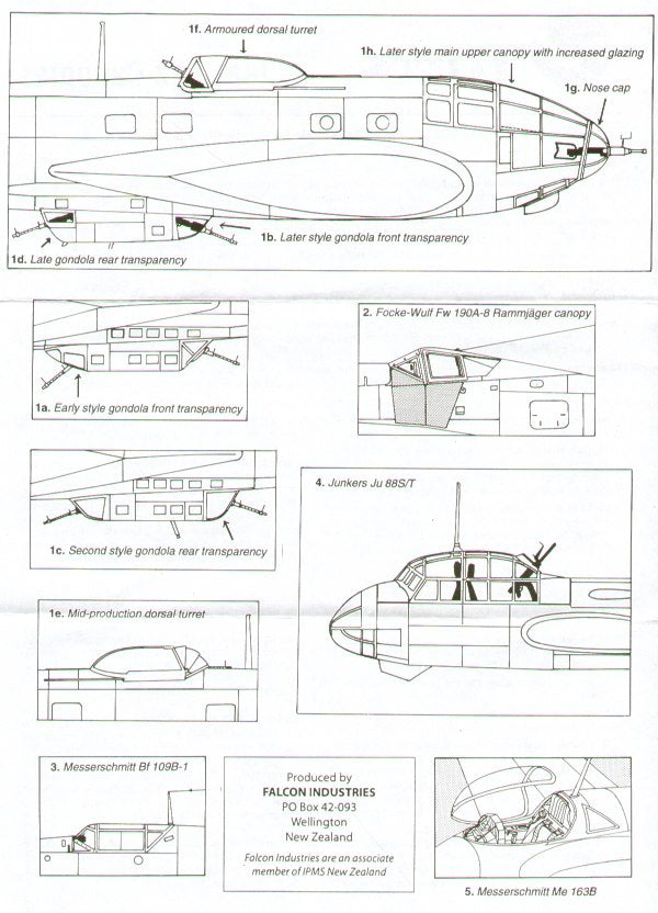 Falcon FNCV3848 1:48 Luftwaffe WWII part 4