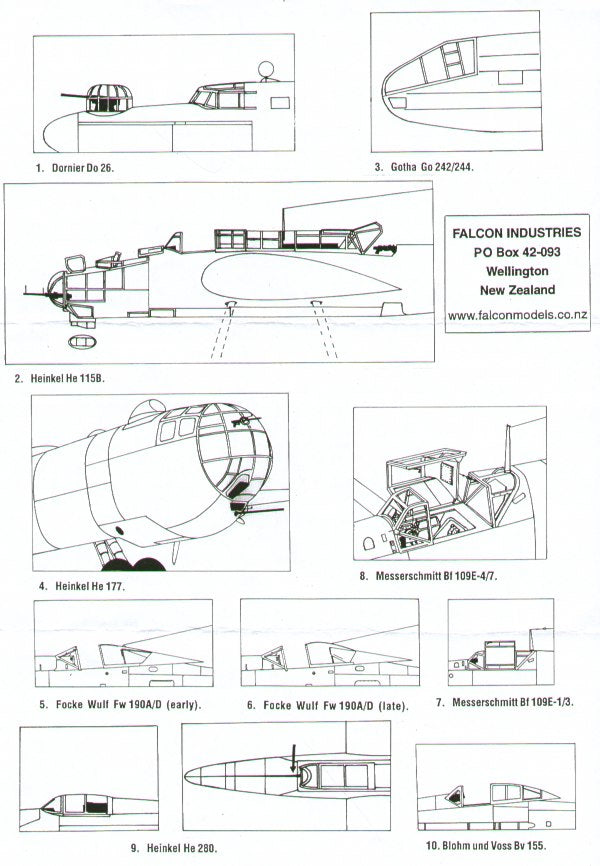Falcon FNCV4272 1:72 Luftwaffe Part 7
