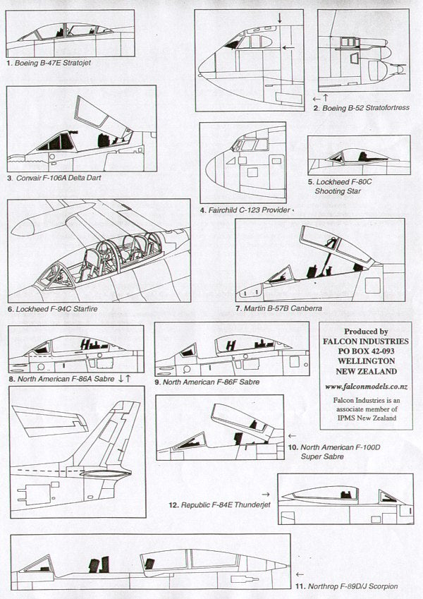 Falcon FNCV4372 1:72 USAF Part 1