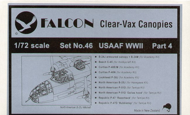 Falcon FNCV4672 1:72 USAAF WWII Part 4