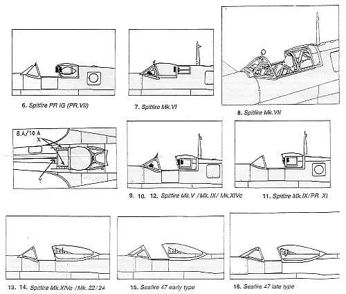 Falcon FNCV5148 1:48 Supermarine Spitfire Special