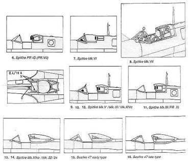 Falcon FNCV5148 1:48 Supermarine Spitfire Special