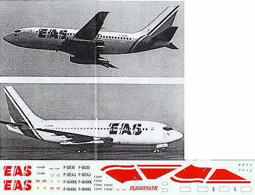 Flightpath USA FPA44242 1:144 Boeing 737-300 EAS FRANCE WAS 4.75