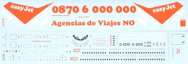 Scaleliners FPSL227 1:200 Boeing 737-300 EasyJet G-EZYG Decals