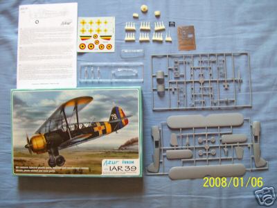 Frrom-Azur FR0001 1:72 IAR IAR-39 biplane Decals Rumania x 3