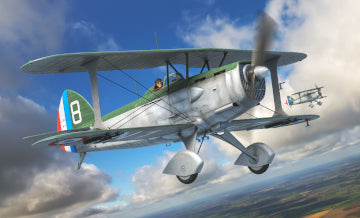Frrom-Azur FR0050 Spad 510 At War WWII Biplane Fighter 1:72