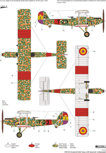 Frrom-Azur FR0018 Vickers Type 245 Spanish Vildebeest 1:72