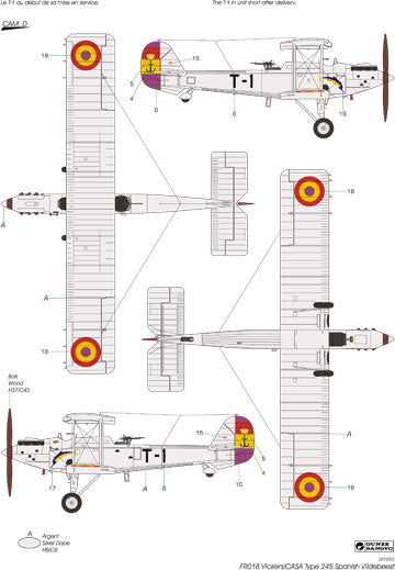 Frrom-Azur FR0018 Vickers Type 245 Spanish Vildebeest 1:72