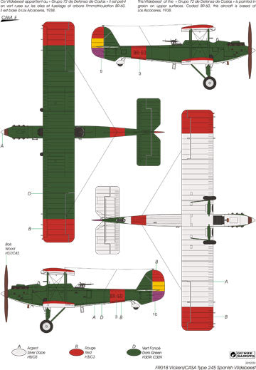 Frrom-Azur FR0018 Vickers Type 245 Spanish Vildebeest 1:72
