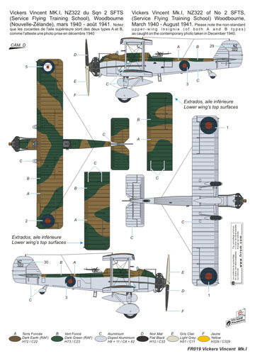 Frrom-Azur FR0019 1:72 Vickers Vincent