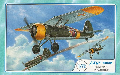 Frrom-Azur FR0023 PZL P.11F Romanian Fighter 1:72