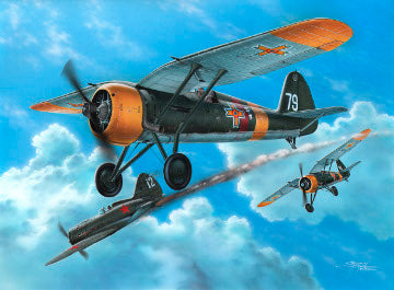 Frrom-Azur FR0023 PZL P.11F Romanian Fighter 1:72