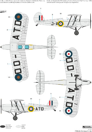Frrom-Azur FR0026 Stampe S.V.4b UK/RAF Version 1:72