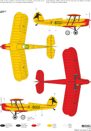 Frrom-Azur FR0027 Stampe S.V.4 Aerobatics Version 1:72