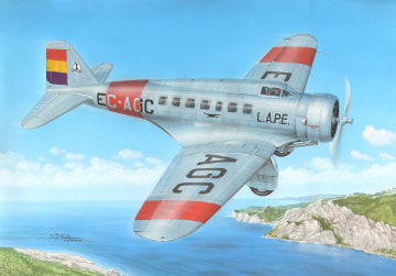 Frrom-Azur FR0033 Northrop Delta 1C Over Spain LAPE Decals 1:72