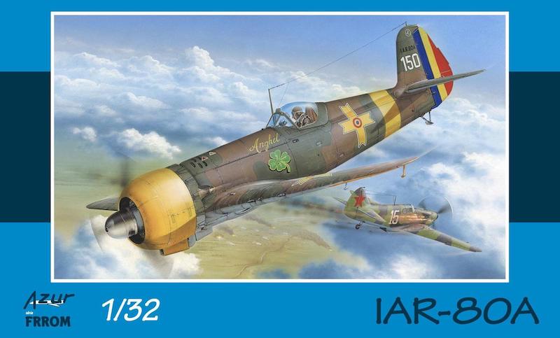 Frrom-Azur FR8002 IAR-80A Romanian Fighter 1:32