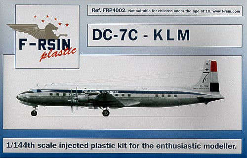 F-rsin FRP4002 Douglas DC-7C KLM Decals 1:144