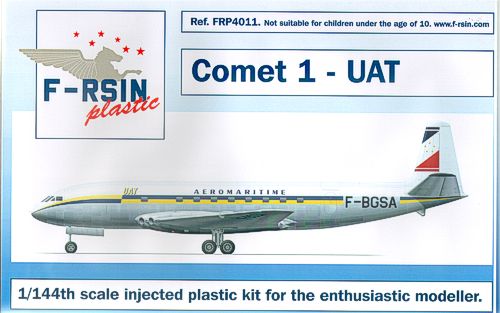 F-rsin Plastic FRP4011 1:144 de Havilland Comet 1 Decals UAT