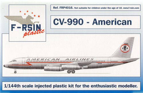 F-rsin FRP4016 Convair CV-990 American Airlines Decals 1:144