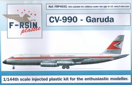 F-rsin Plastic FRP4033 1:144 Convair CV-990