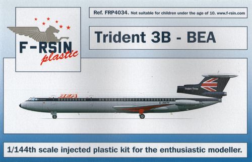 F-rsin Plastic FRP4034 1:144 Hawker-Siddeley Trident 3B