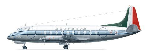 F-rsin Plastic FRP4052 1:144 Vickers Viscount 700