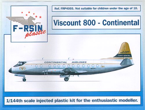 F-rsin Plastic FRP4055 1:144 Vickers Viscount 800