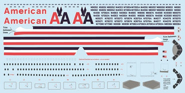 F-rsin FRP4080 Airbus A300-600 American Airlines (inc Beluga) 1:144
