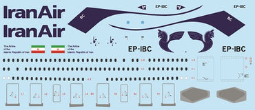 F-rsin FRP4081 Airbus A300-600 Iran Air (inc Beluga) 1:144