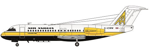 F-rsin Plastic FRP4089 1:144 Fokker F-28-4000 Air Anglia