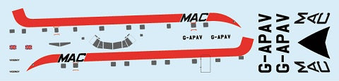 F-rsin Plastic FRP4110 1:144 Bristol Superfreighter Mk.32