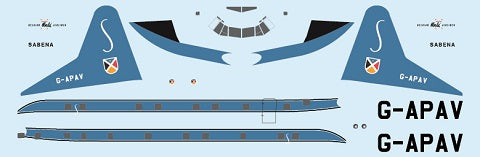 F-rsin Plastic FRP4111 1:144 Bristol Superfreighter Mk.32
