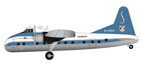 F-rsin Plastic FRP4111 1:144 Bristol Superfreighter Mk.32