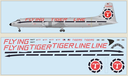 F-rsin Plastic FRP4121 1:144 Canadair CL-44